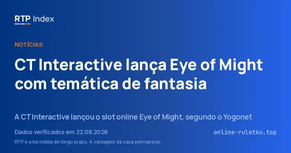 CT Interactive lança Eye of Might com temática de fantasia