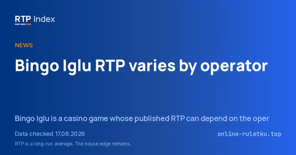 Bingo Iglu RTP varies by operator