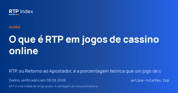 O que é RTP em jogos de cassino online